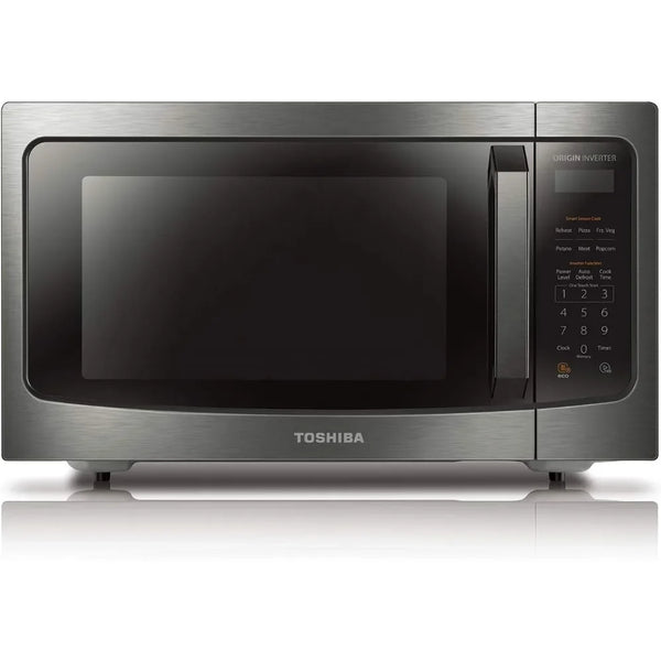 Top Microwave Oven with Inverter Technology, 1.6 Cu. Ft, Smart Sensor, Auto Defrost