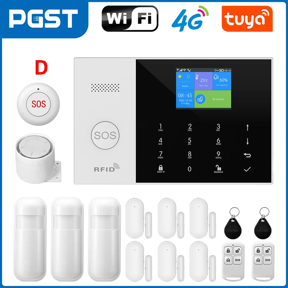 Wireless GSM Alarm System for Home Security