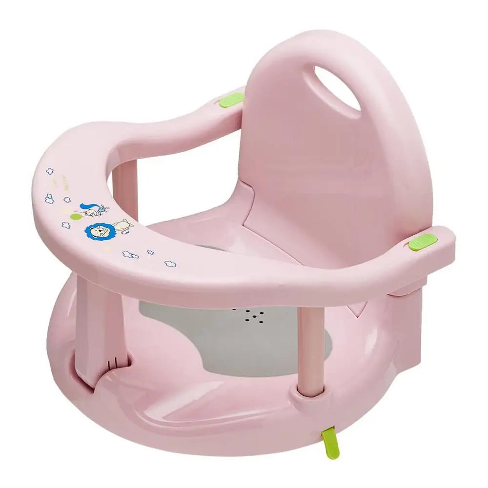 Foldable Baby Bath Seat with Suction Cups