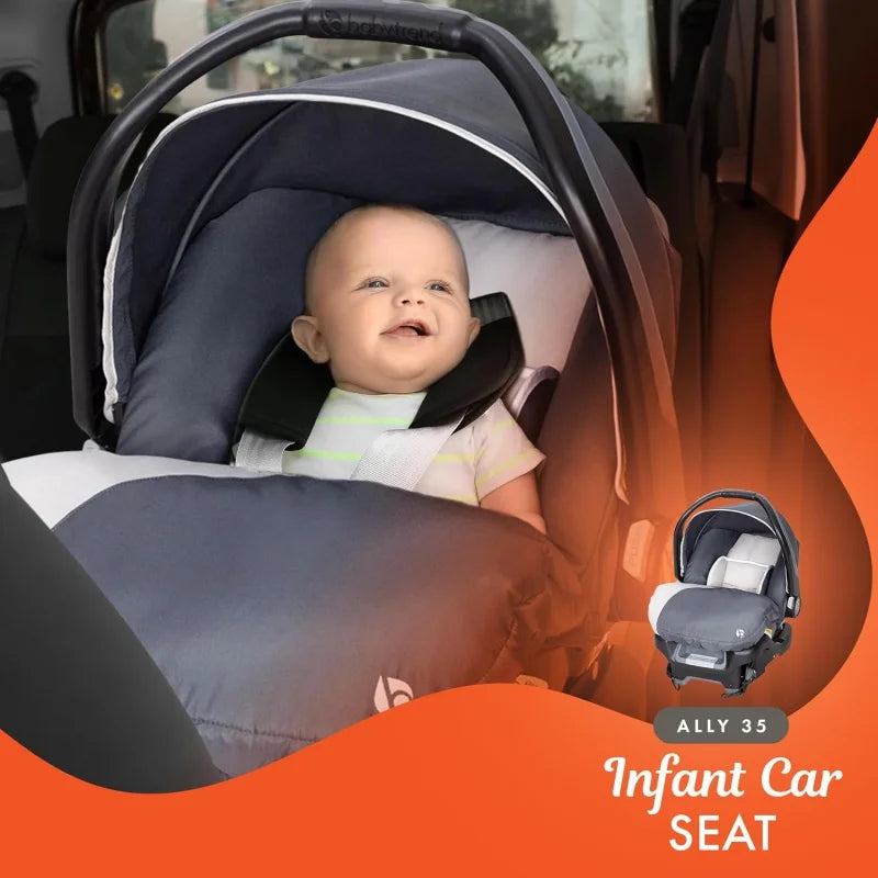 Sit N Stand Double Baby Stroller & Infant Car Seat Travel System