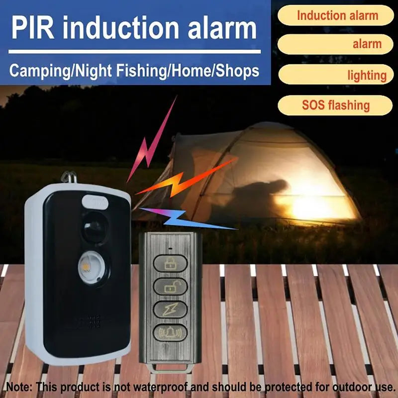 Motion Sensor Alarm Remote Control Perimeter Trip Alarm