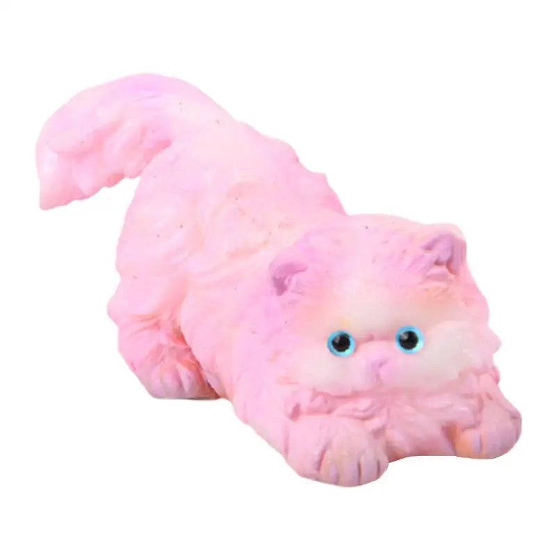 Anxiety Relief Realistic Cat Squeeze Toy for Stress Relief