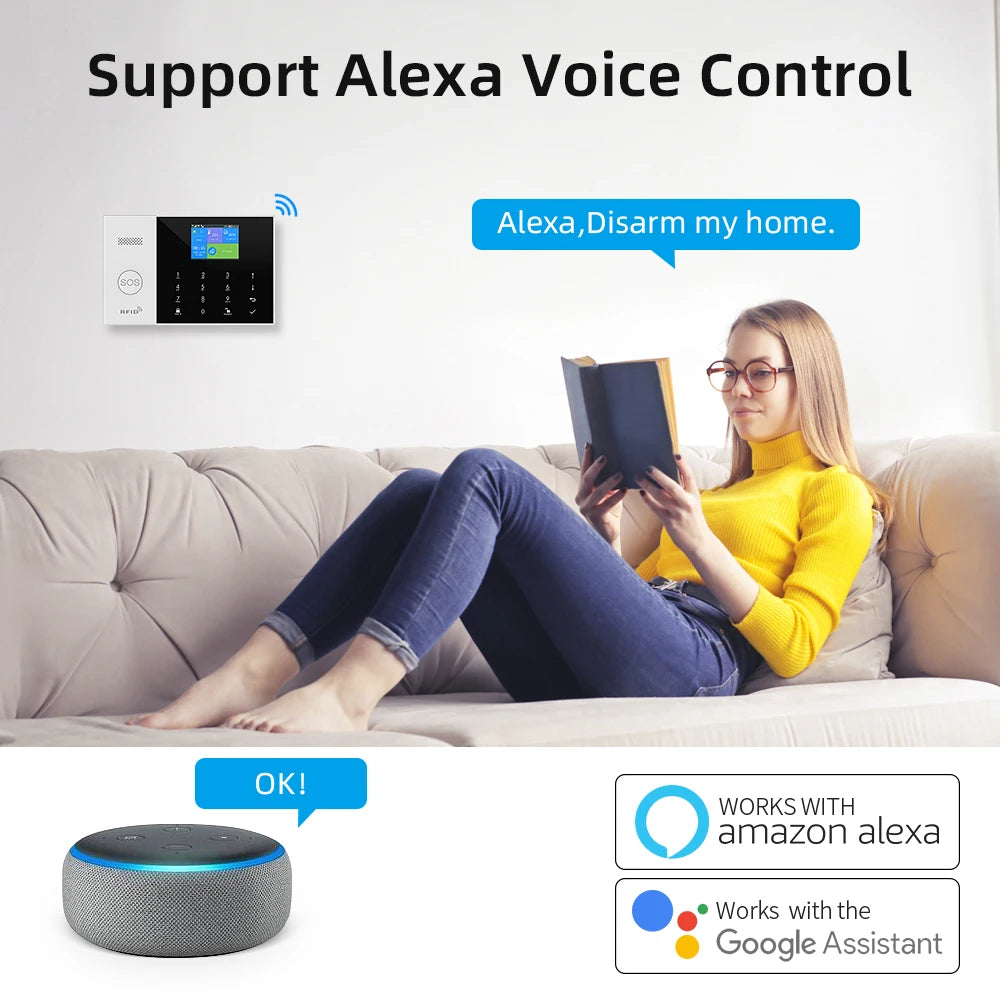 Wireless GSM Alarm System for Home Security