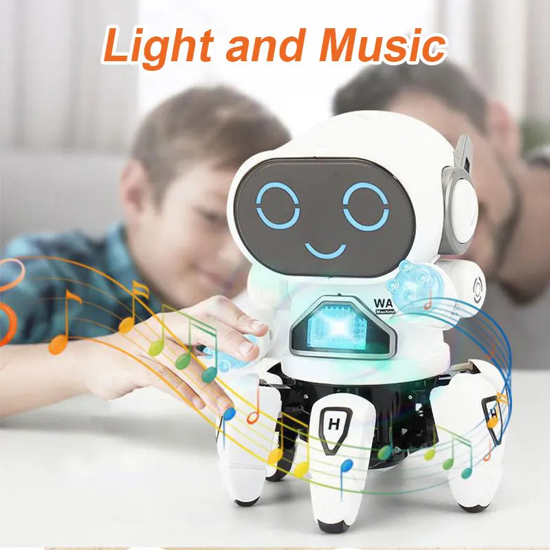 Kids Dance LED Octopus Robot Toy