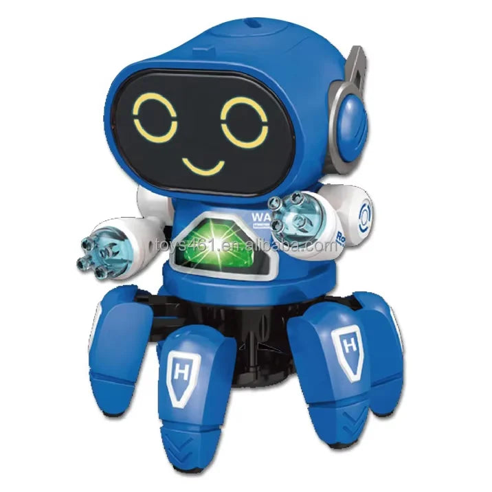 Kids Dance LED Octopus Robot Toy