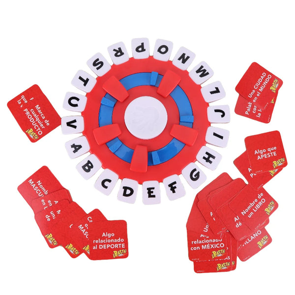 Quick Think Words Game - Parent-Child Alphabet Board Game